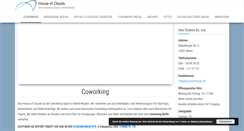Desktop Screenshot of houseofclouds.de
